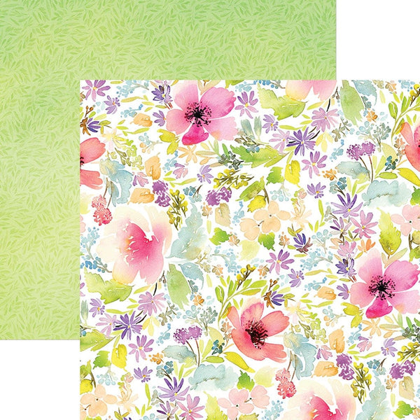 Scrapbook Paper - Spring Floral